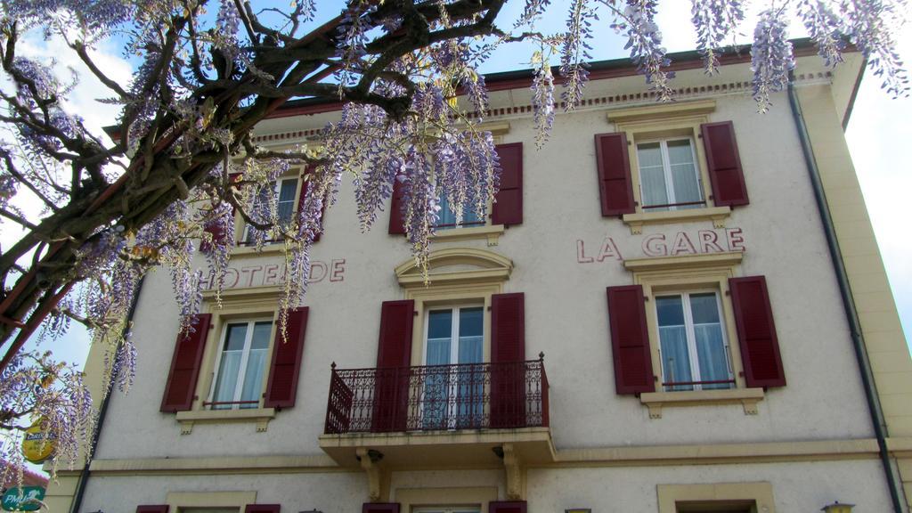 Hotel De La Gare Yvonand 외부 사진